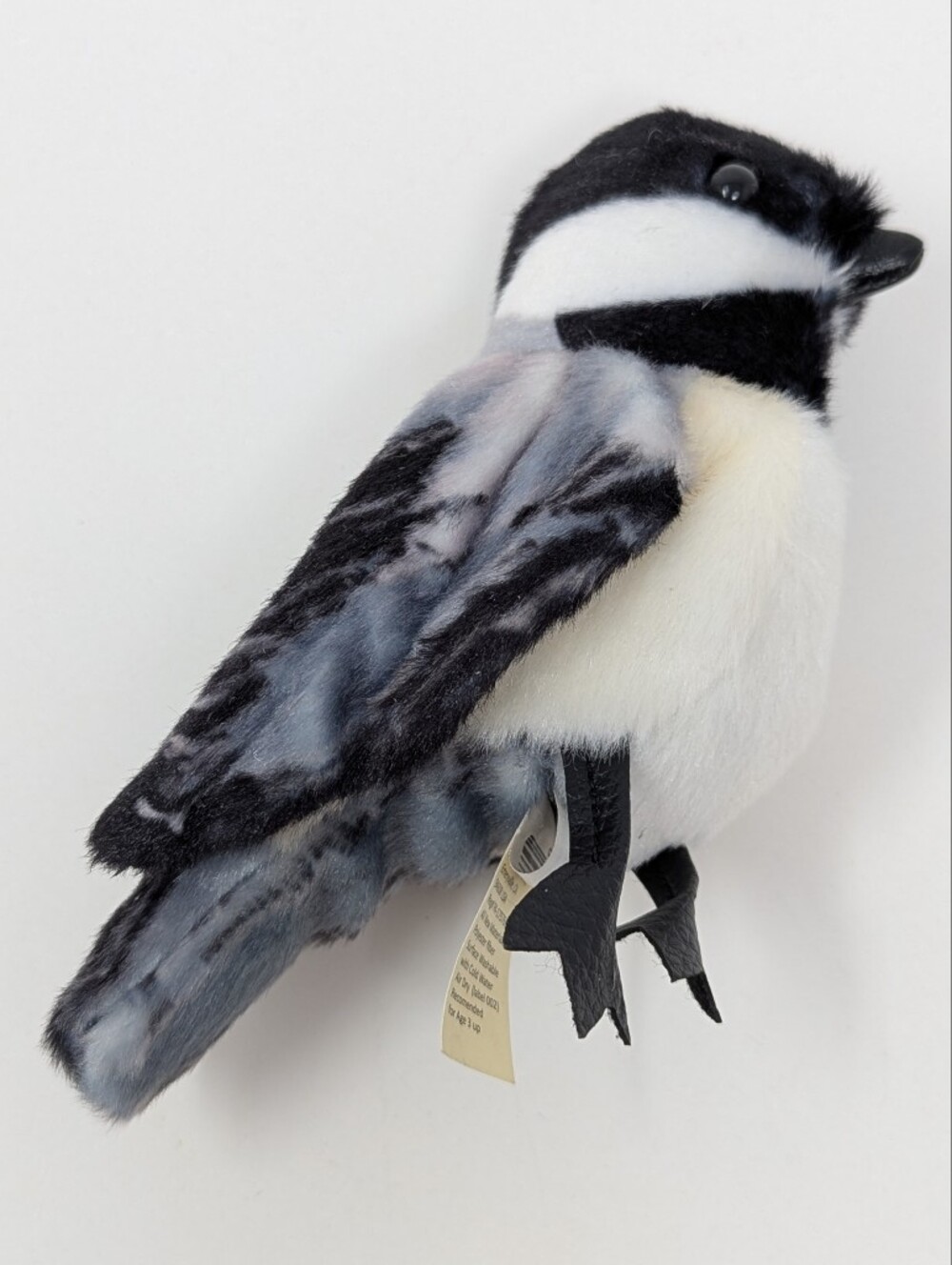 Folkmanis Chickadee Bird Finger Puppet Plush